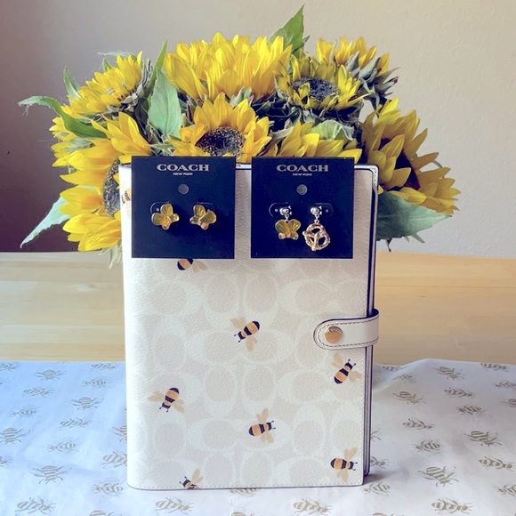 Coach | Office | Coach Bee Notebook Bundle Nwt | Poshmark